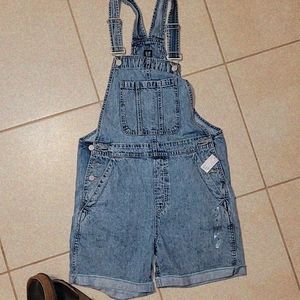 Vintage GAP overall shorts